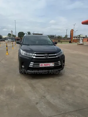 Toyota Highlander Limited 4x2 V6 (3.5L 6cyl 8A) 2018 Black