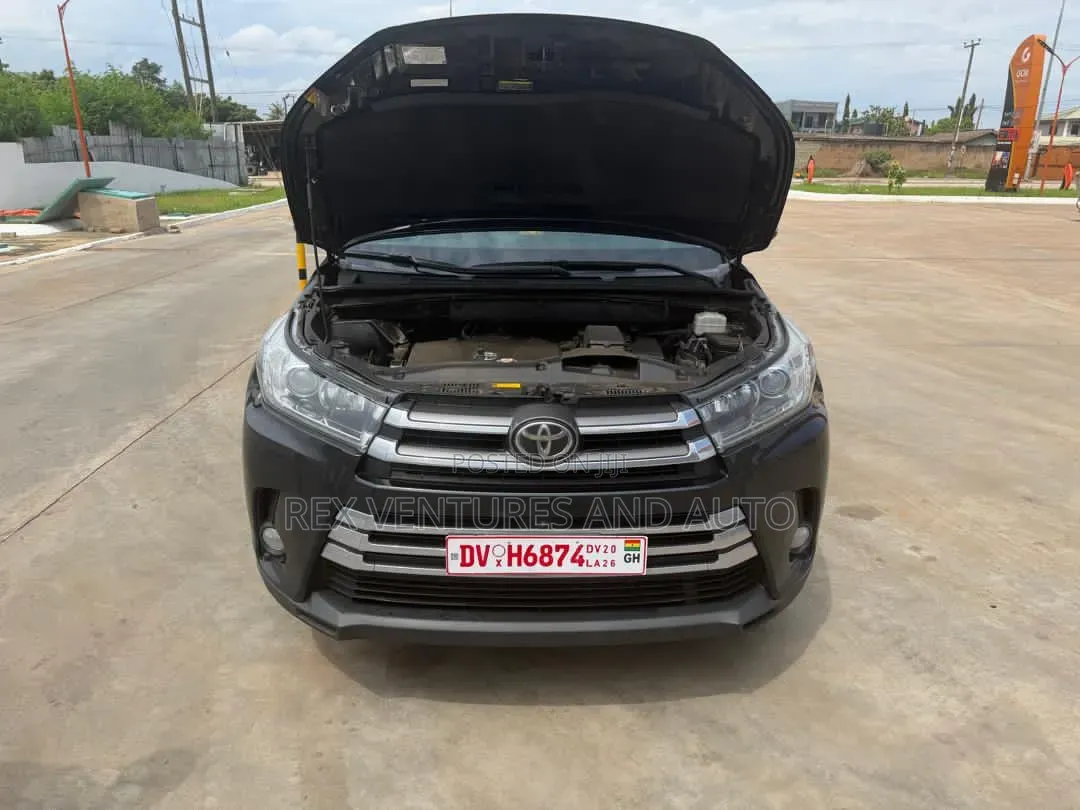 Toyota Highlander Limited 4x2 V6 (3.5L 6cyl 8A) 2018 Black