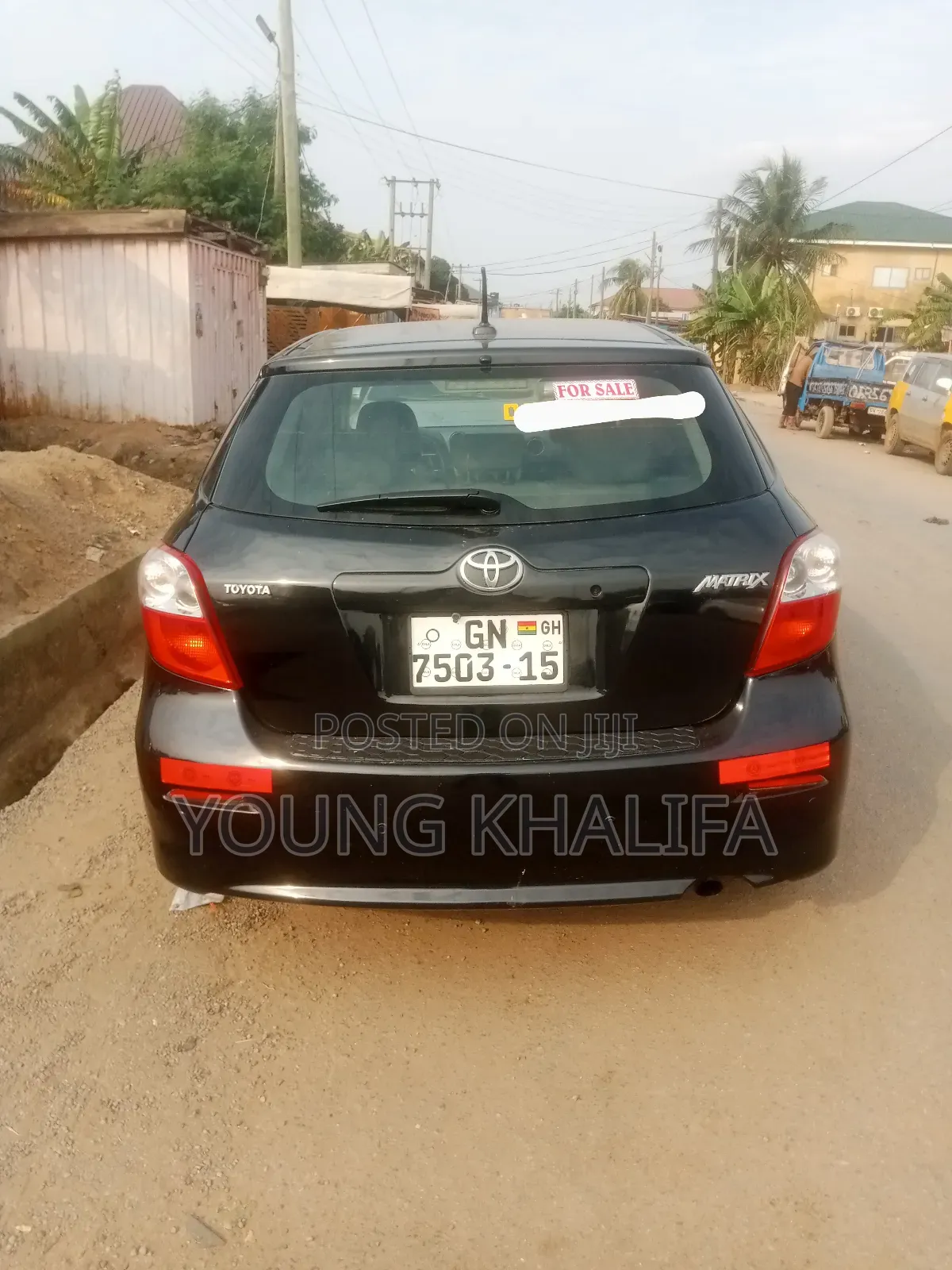 Toyota Matrix 2012 Black