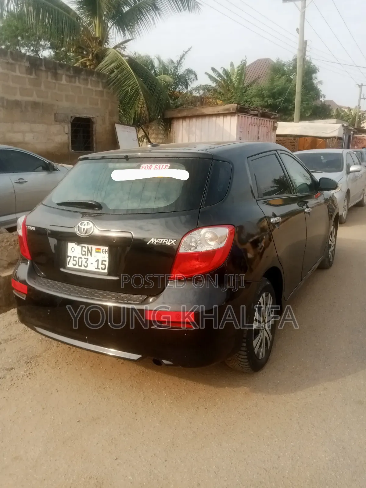 Toyota Matrix 2012 Black