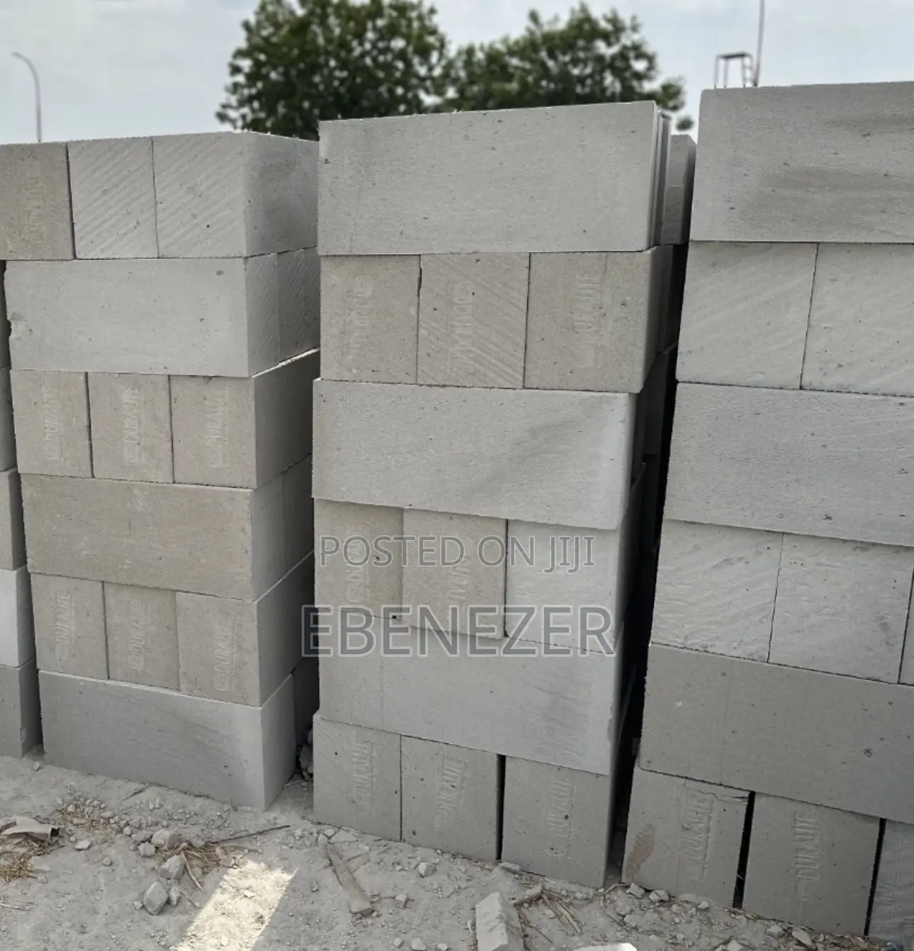 Solid Machine Moulded Concrete Blocks