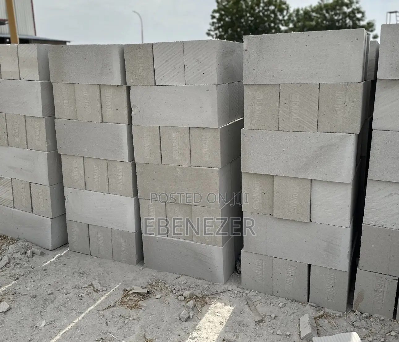 Solid Machine Moulded Concrete Blocks