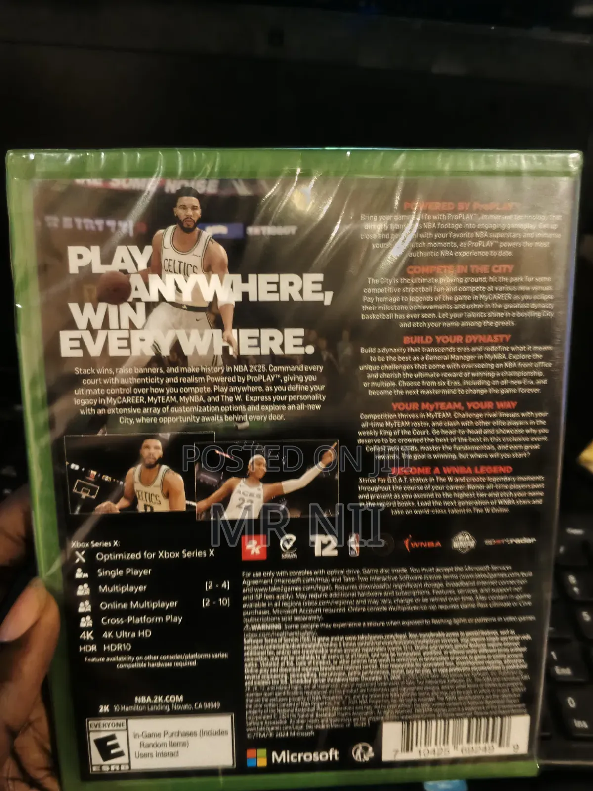 Series X Nba 2k25 Cd