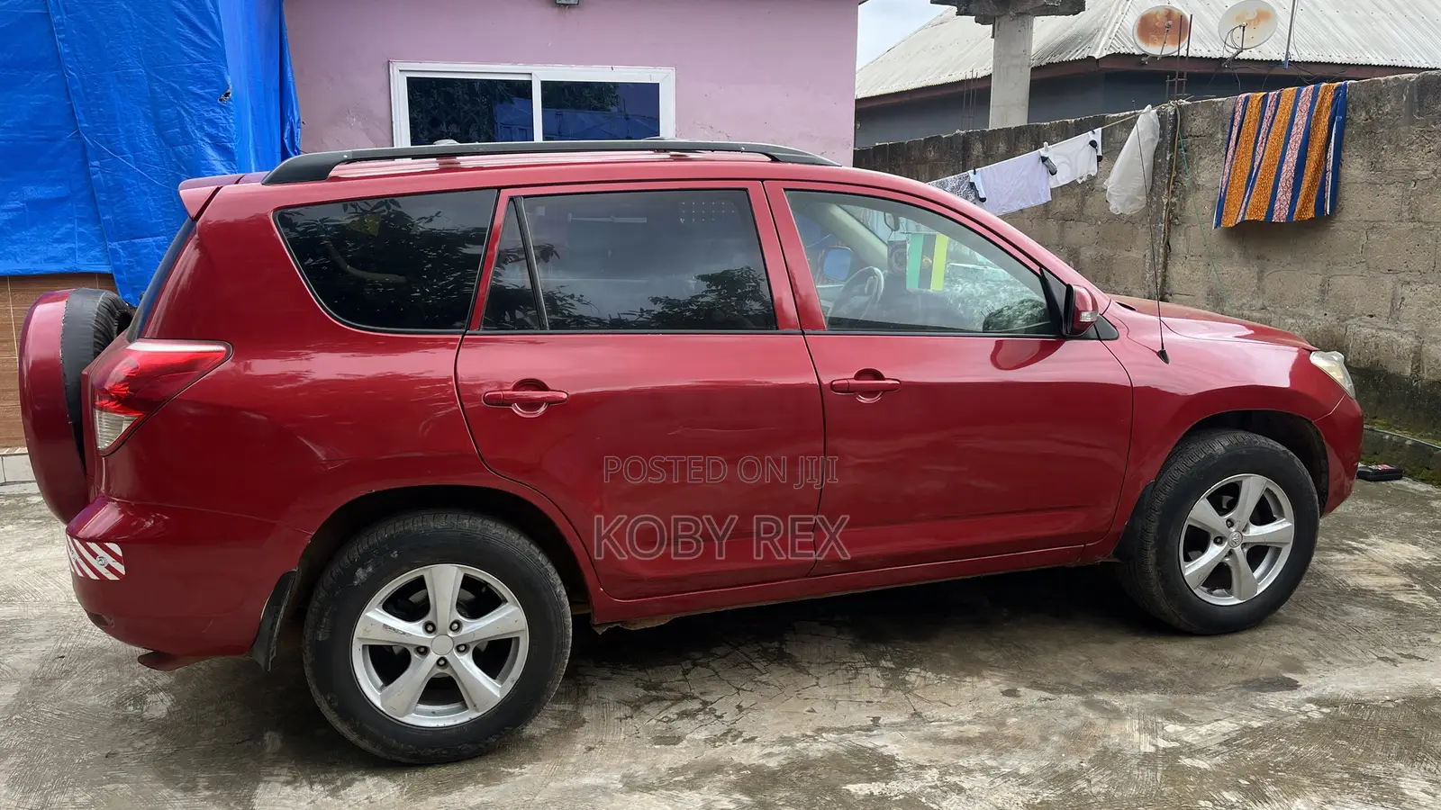 Toyota RAV4 2.4 2008 Red