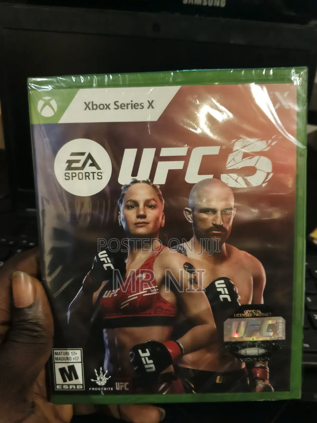 UFC 5 Series X Game Disc