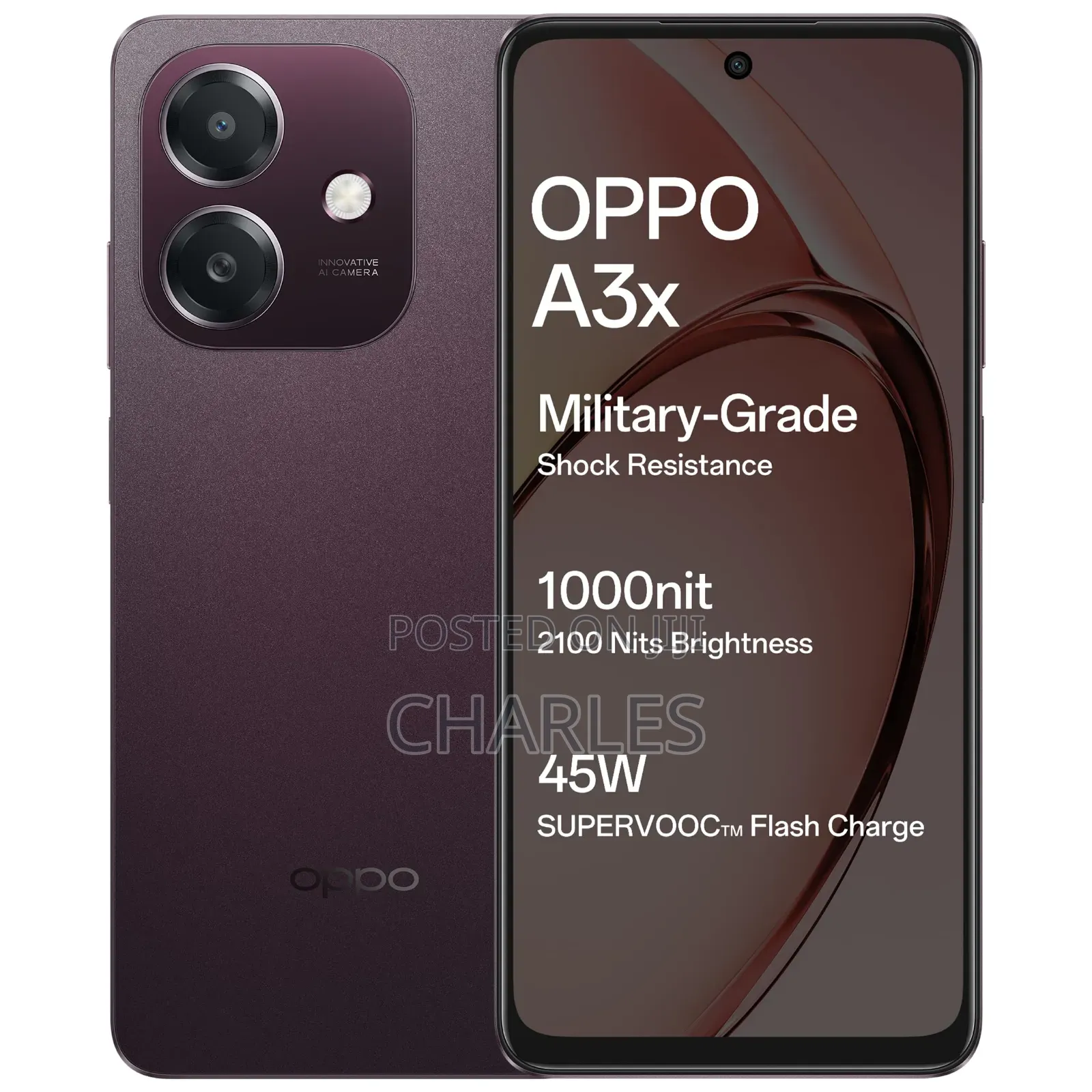 Oppo A3x 128 GB Purple