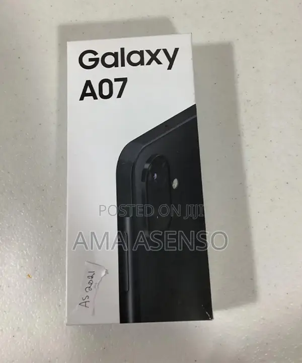 New Samsung Galaxy A07 128 GB Black