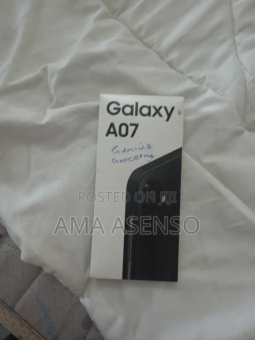 New Samsung Galaxy A07 128 GB Black