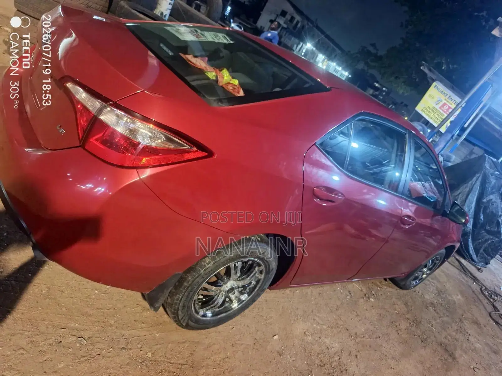 Toyota Corolla 2017 Red