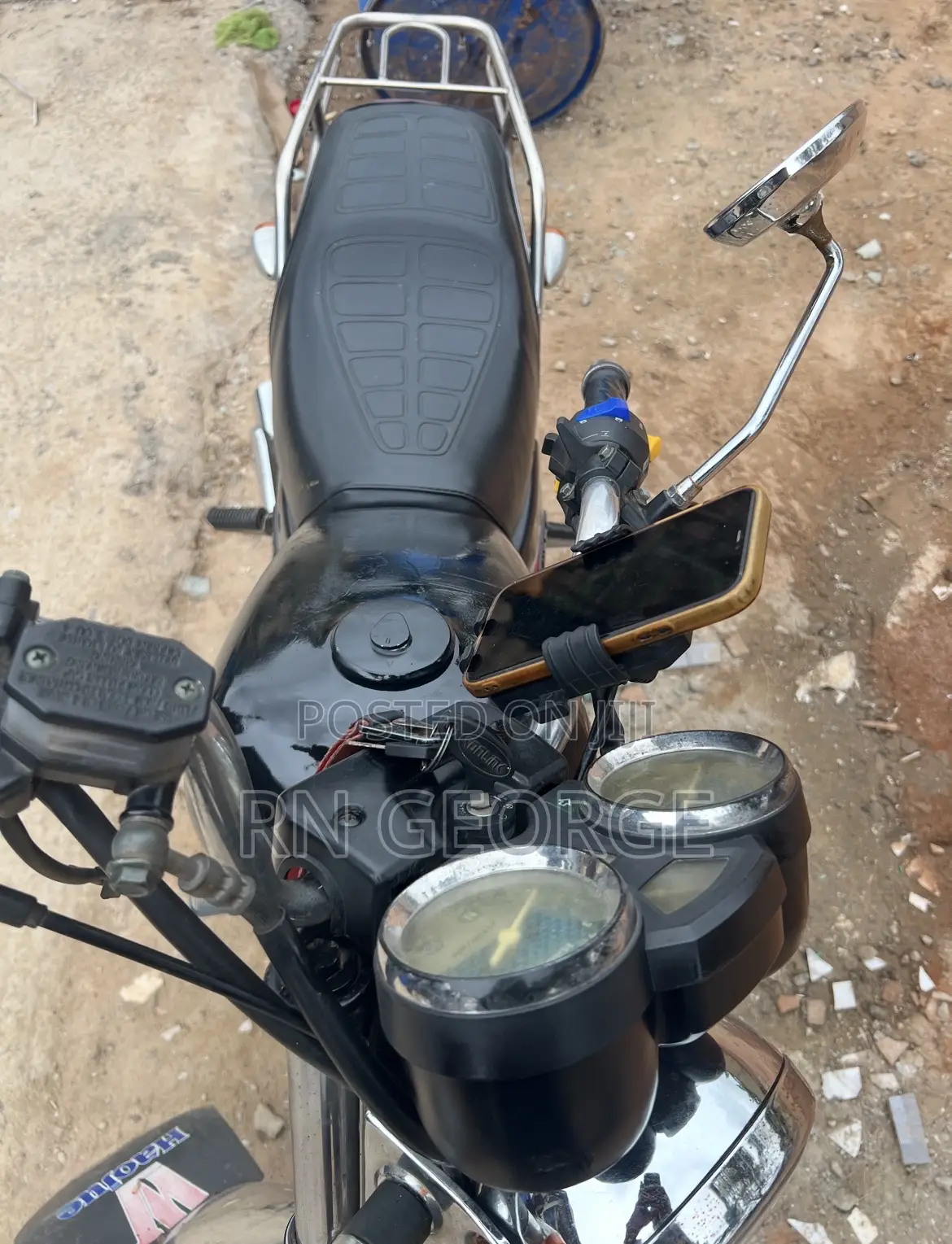 Haojue HJ125-8K 2020 Black