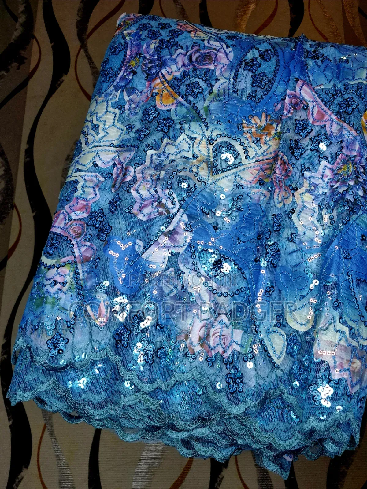 Classy Lace With Sequins Available in 5 Yards