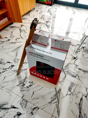 Hikvision Sliding Gate Opener Kit + Installation