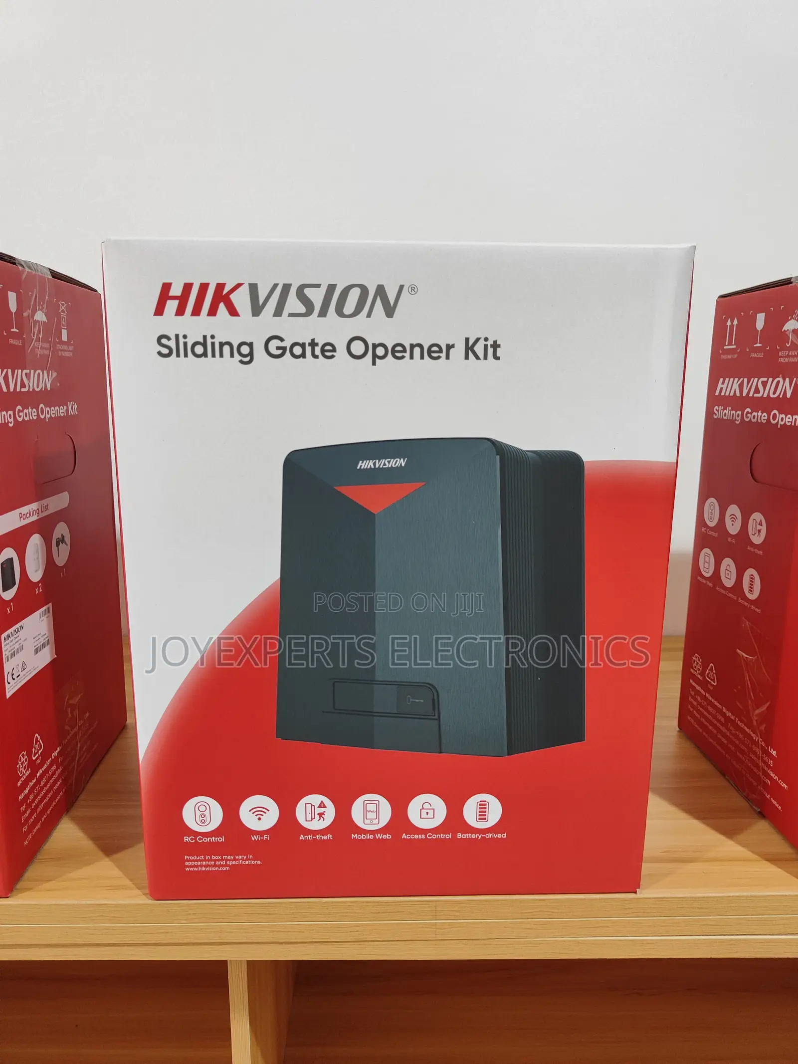 Hikvision Sliding Gate Opener Kit + Installation