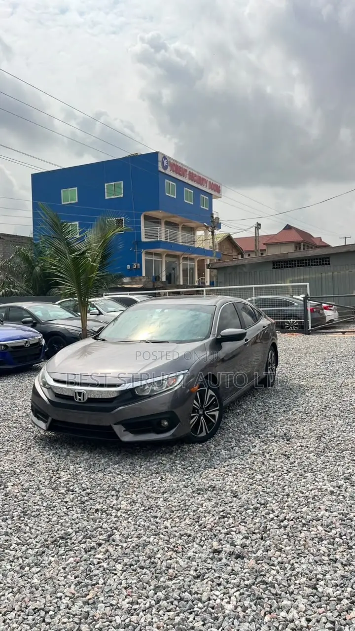 Honda Civic EX-L Sedan 2018 Silver
