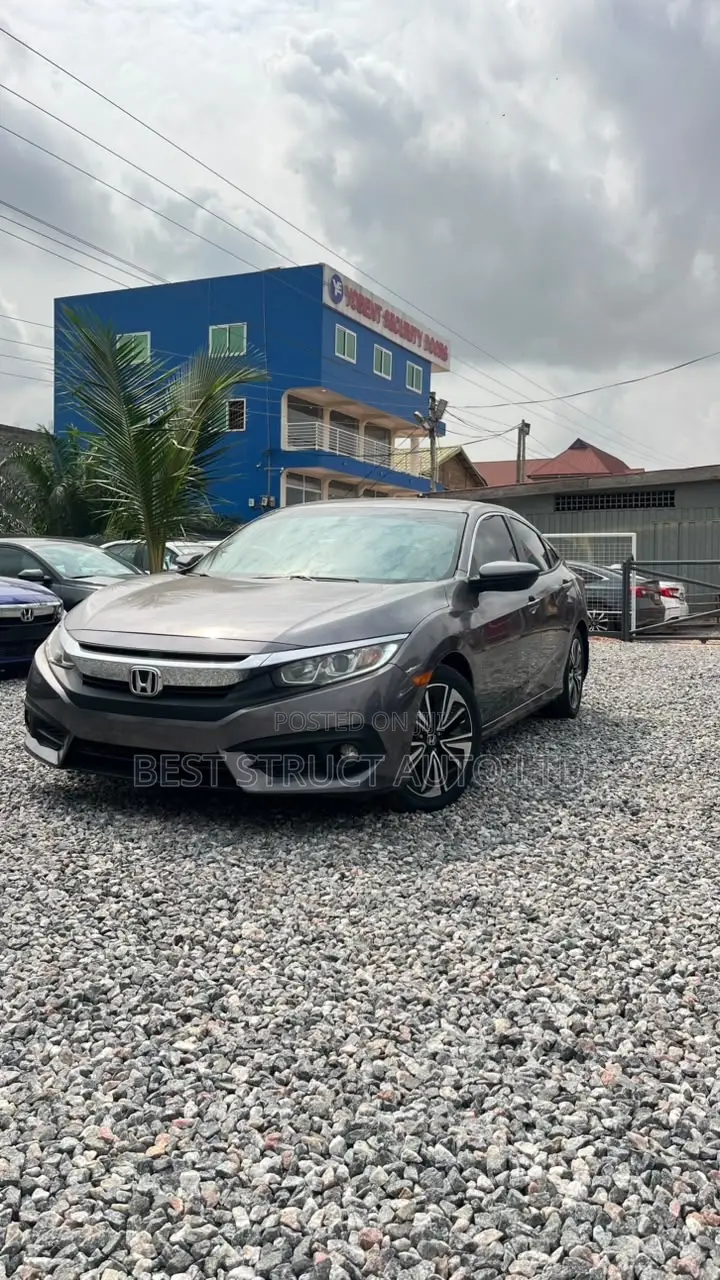 Honda Civic EX-L Sedan 2018 Silver