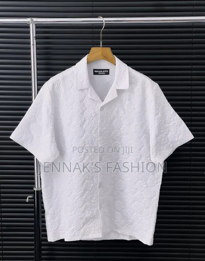 All White Luxury Shirts