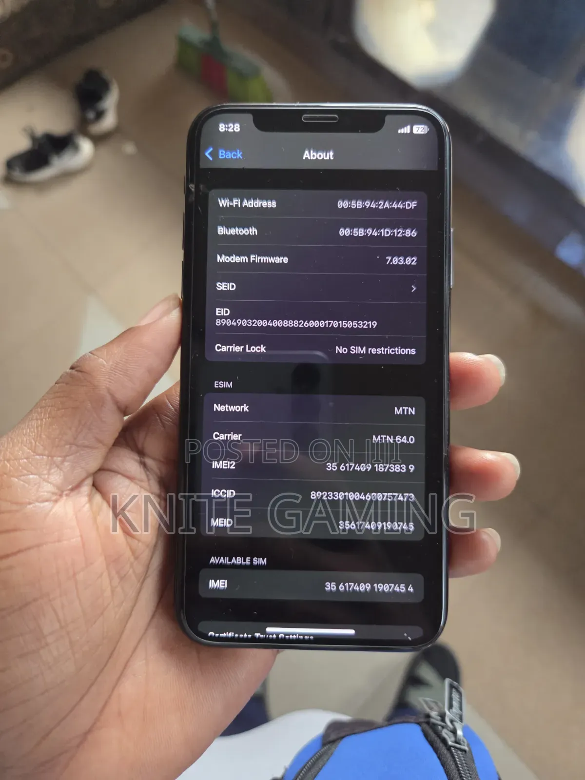Apple iPhone XS 64 GB Black
