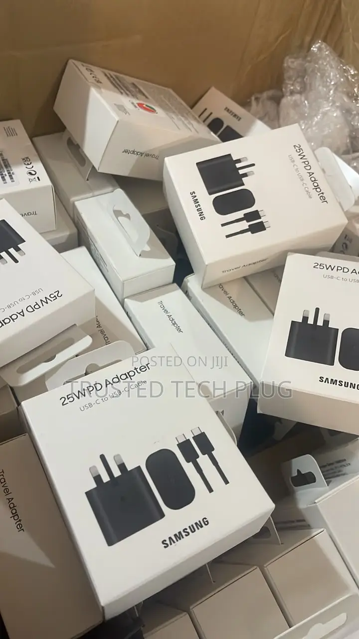 Original Samsung 25w Pd Type C to C Charger From America in Stock