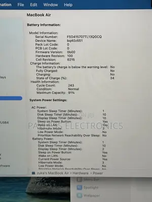 Laptop Apple MacBook Air 2022 M2 8GB Apple M2 SSD 256GB