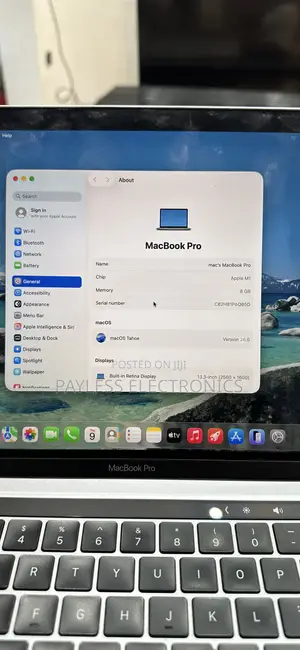 Laptop Apple MacBook Pro 2020 M1 8GB Apple M1 SSD 256GB