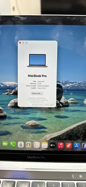 Laptop Apple MacBook Pro 2020 M1 8GB Apple M1 SSD 256GB