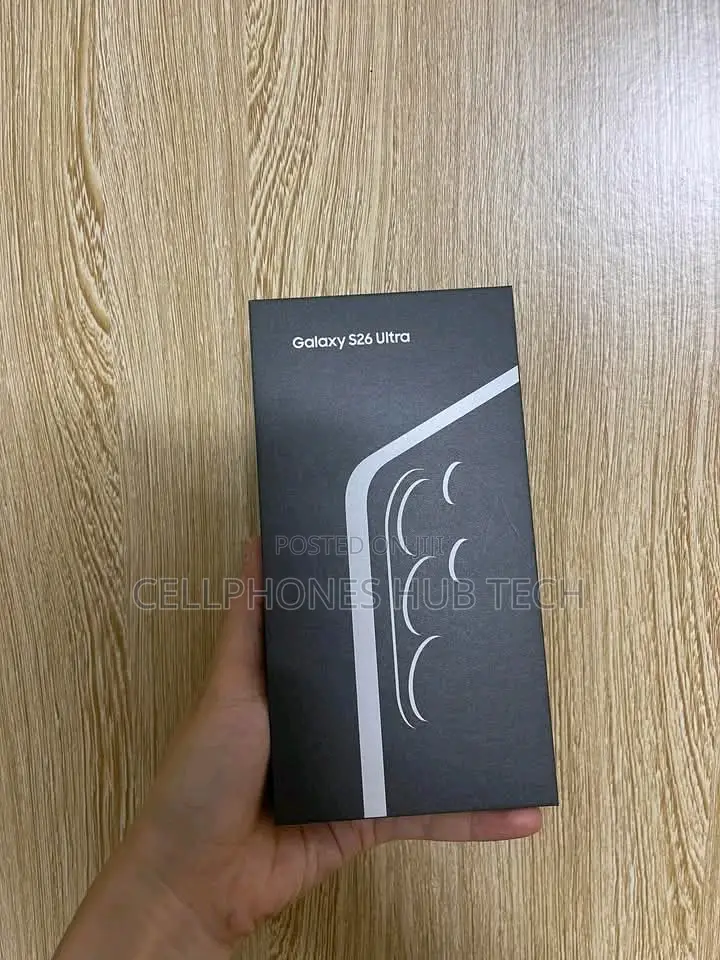 New Samsung Galaxy S26 Ultra 5G 1 TB Black