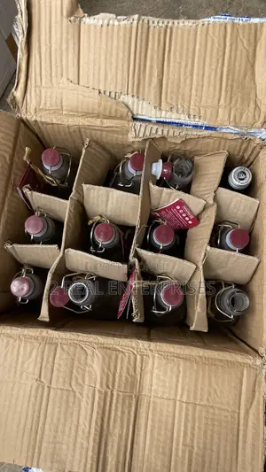 Genuine Kilner Flip Top Glass Preserve Bottles 1L 12pcs