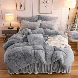 9pcs Fluffy Duvet Set