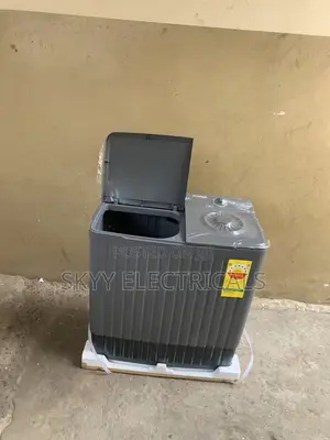 Top Load WashingMachine SemiAutomatic Nasco 8kg TwinTub