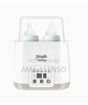 Dualit's Baby Double Bottle Warmer Sterilizer