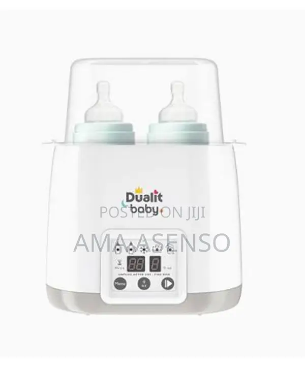 Dualit's Baby Double Bottle Warmer Sterilizer