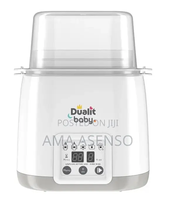 Dualit's Baby Double Bottle Warmer Sterilizer