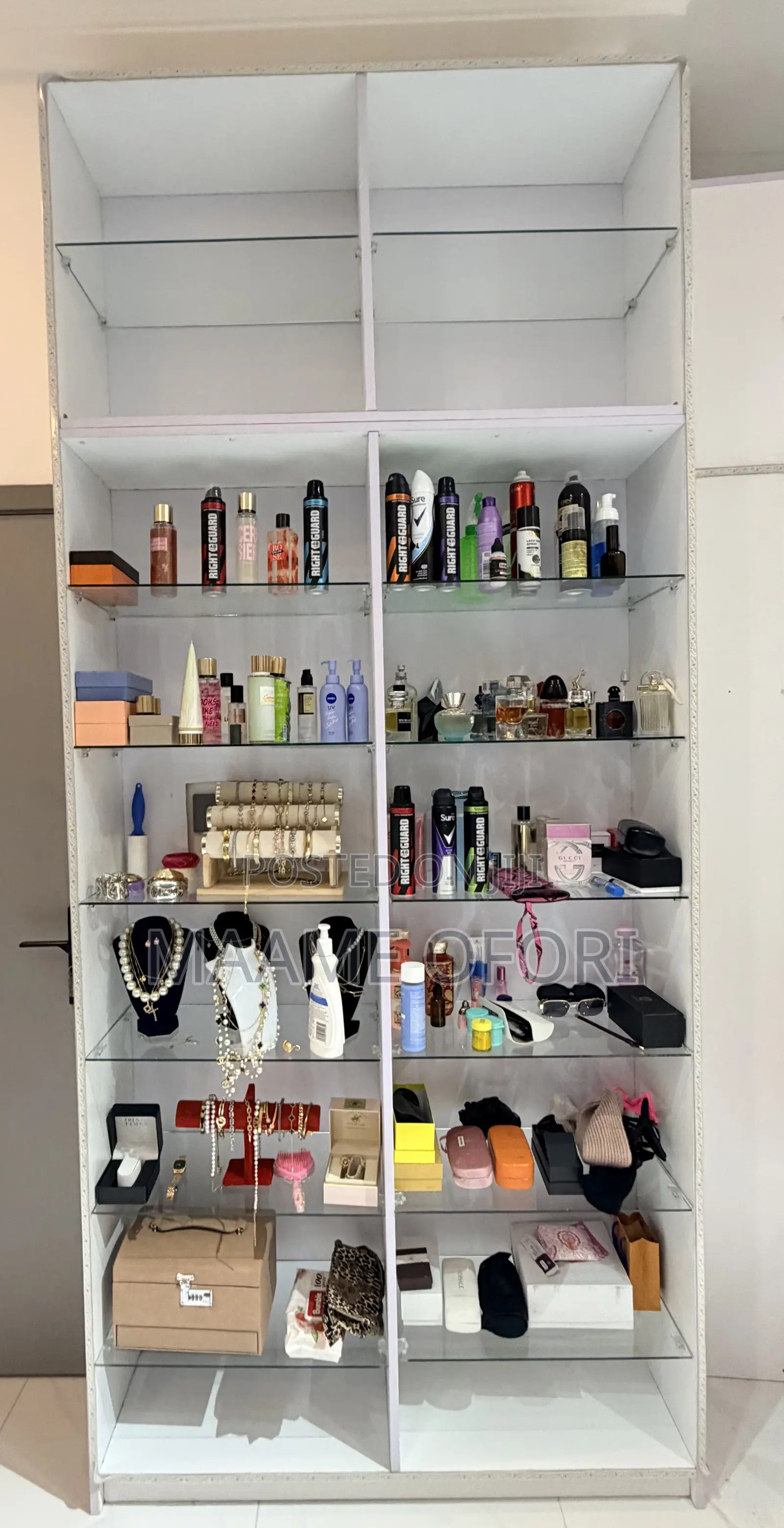 Glass Closet Shelves