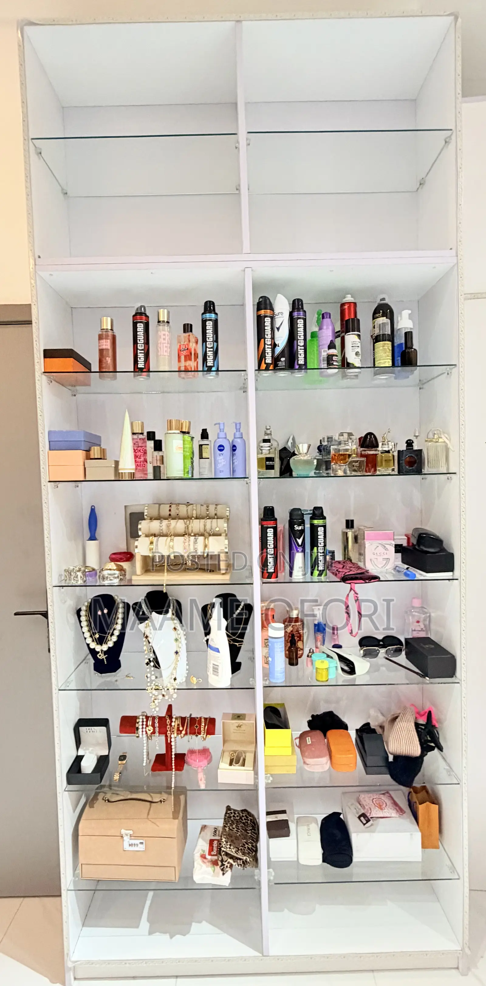 Glass Closet Shelves