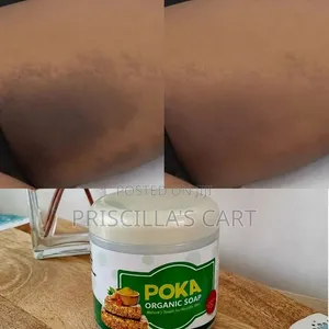 Poka Organic Glow Soap 500ml ( Treats Skin Blemishes, Dark Spots Etc)