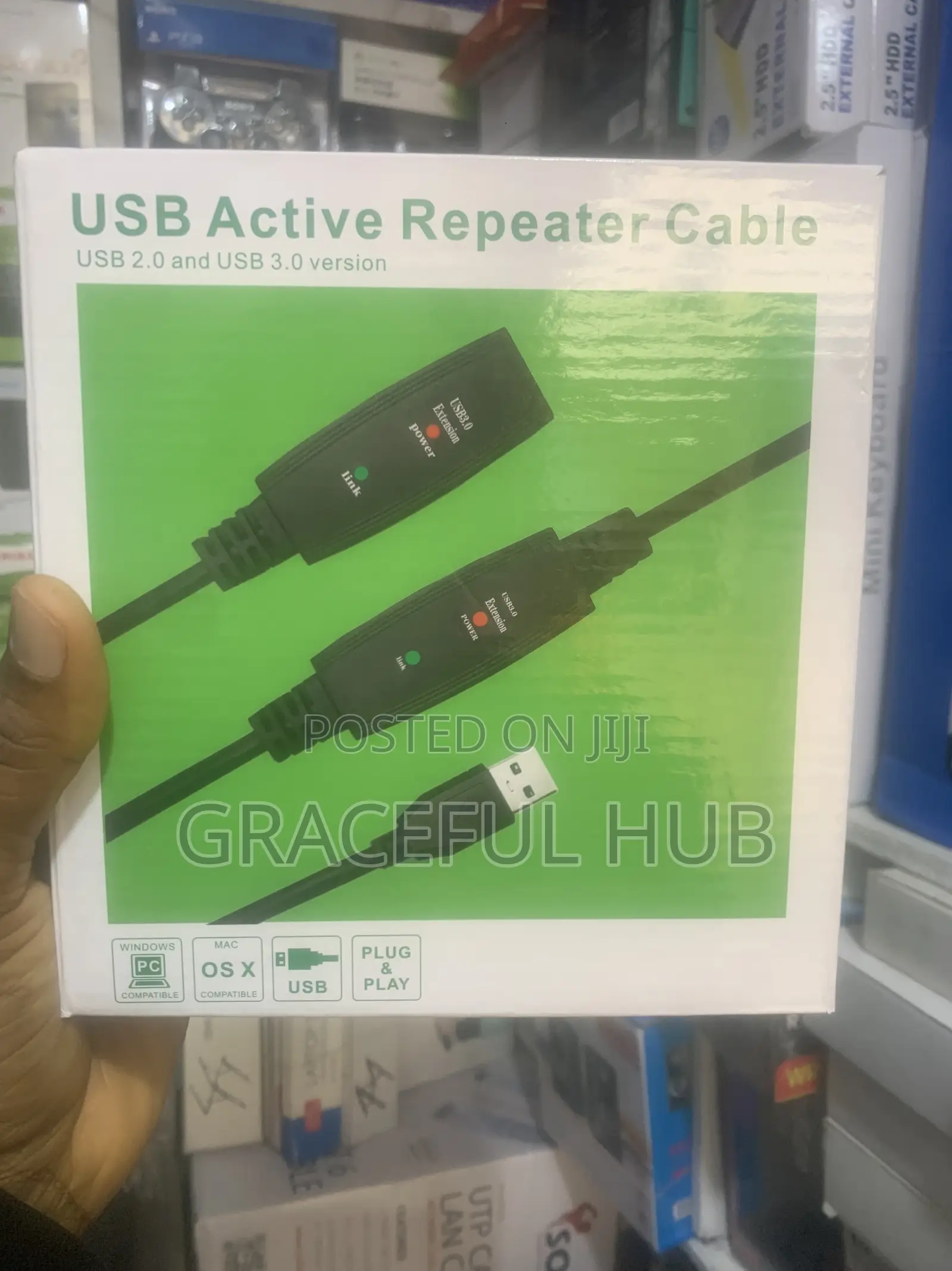 3.0 USB Active Extension Cable 20m