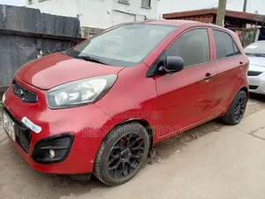Kia Morning 2013 Red
