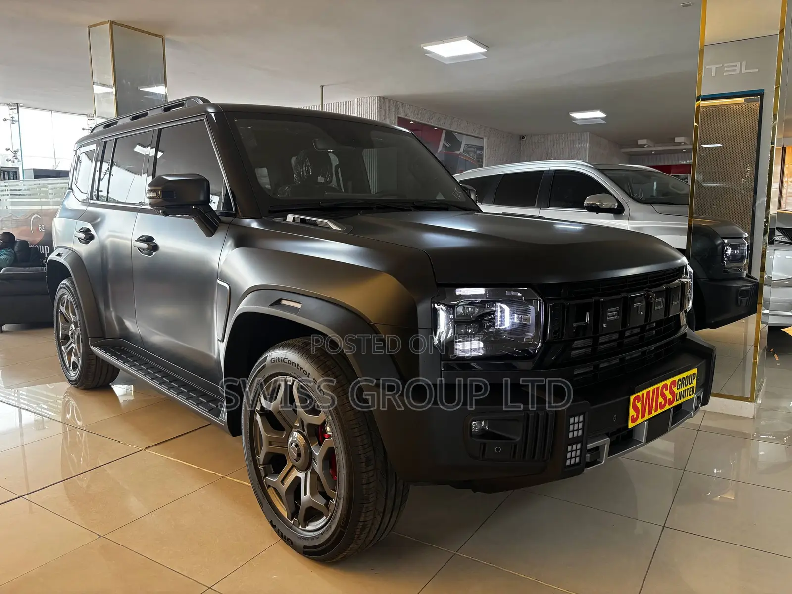 New Jetour T2 2025 Matt Black