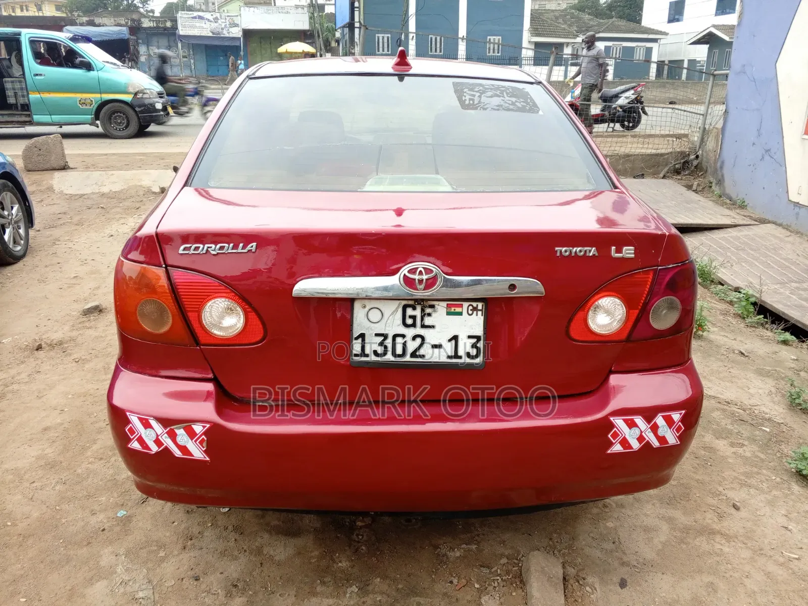 Toyota Corolla 2007 Red