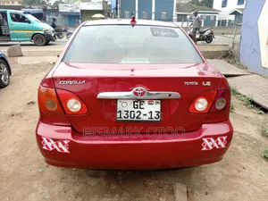 Toyota Corolla 2007 Red