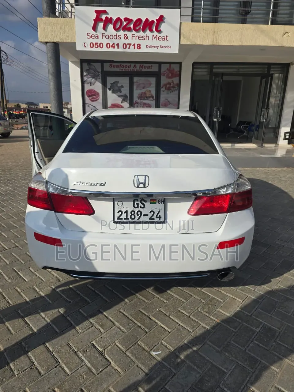 Honda Accord Sport 4dr Sedan (2.4L 4cyl CVT) 2015 White