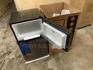 Sleek Midea 87litres Table Top Double Door Fridge