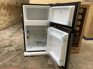 Sleek Midea 87litres Table Top Double Door Fridge