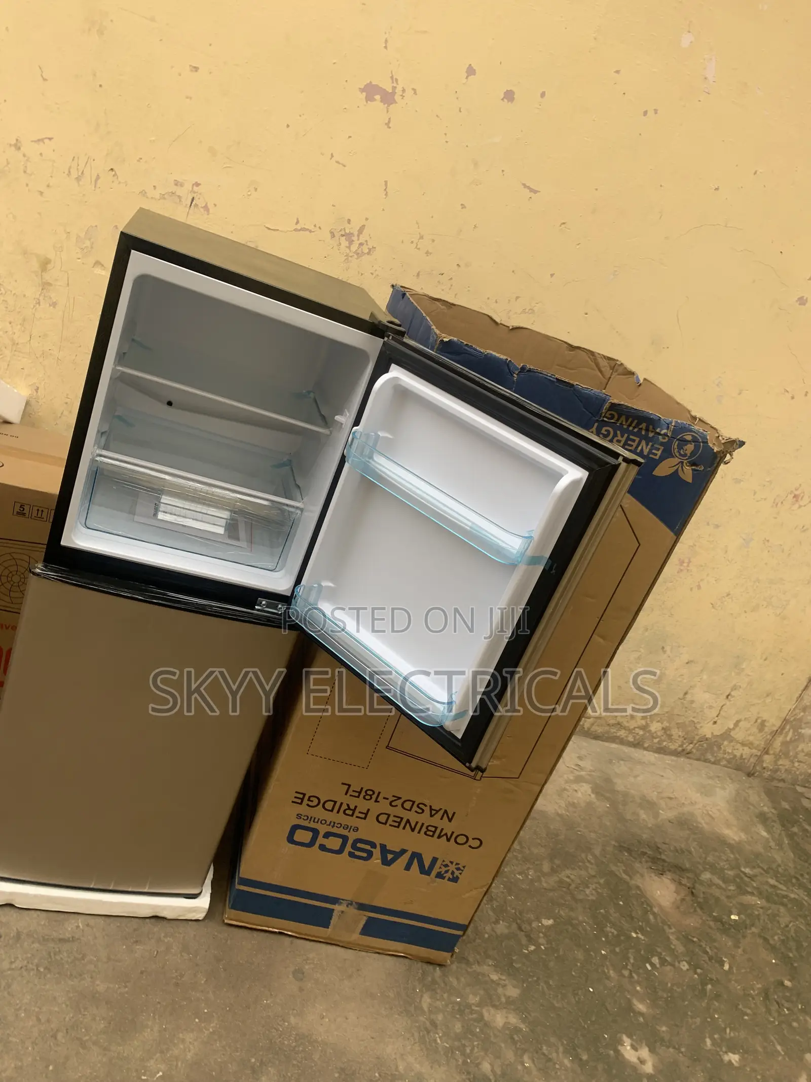 Fabulous Nasco 136liters DoubleDoor Button Freezer