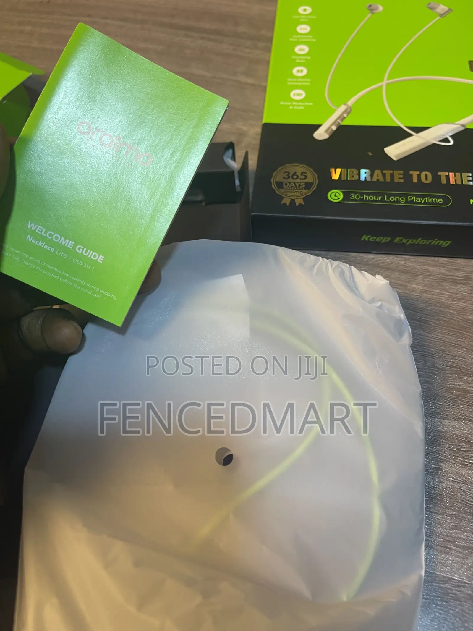 Oraimo Necklace Lite Wireless Bluetooth Neckband Earphones W