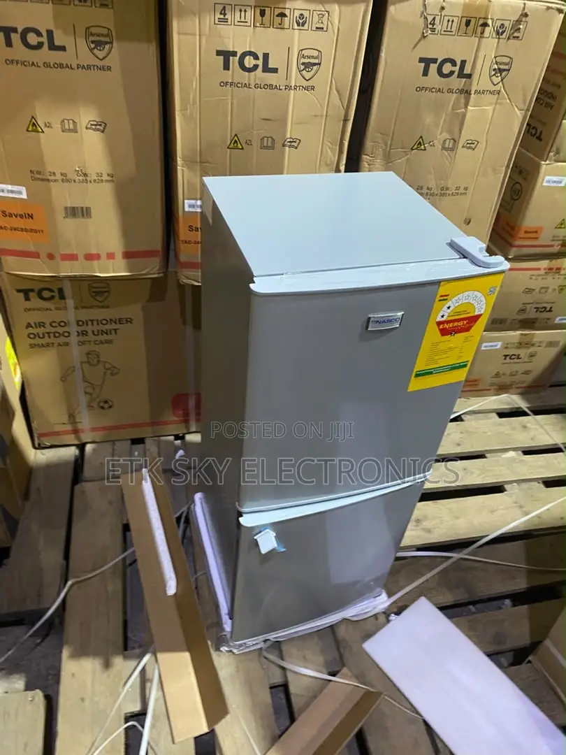 Nasco NASD2-10S 106L Double Door Refrigerator
