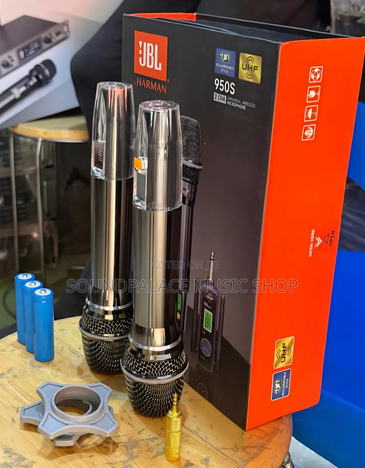 JBL 950S 2-Channel Professional Wireless Microphone