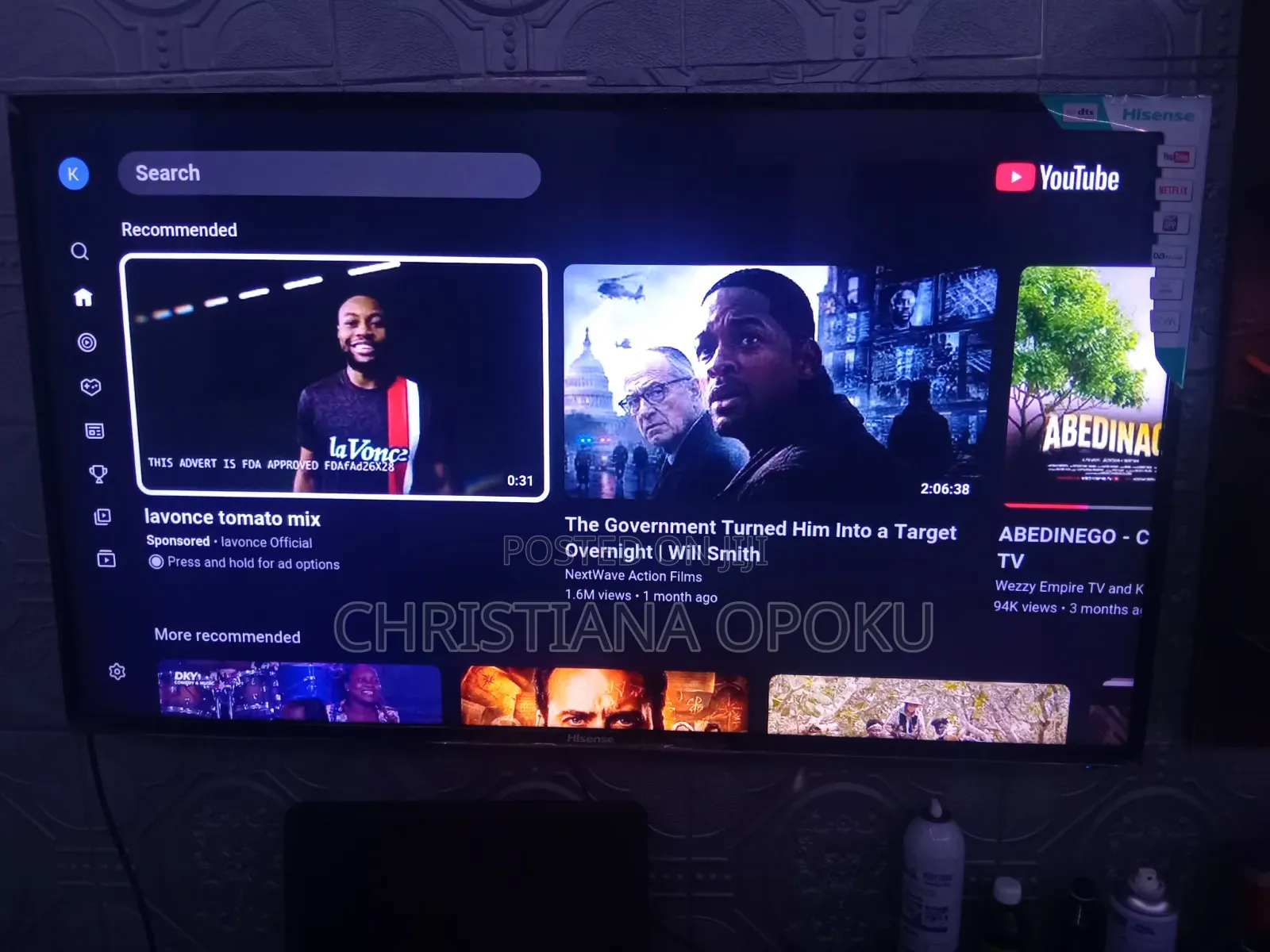 Hisense Smart TV 49inch for Sale