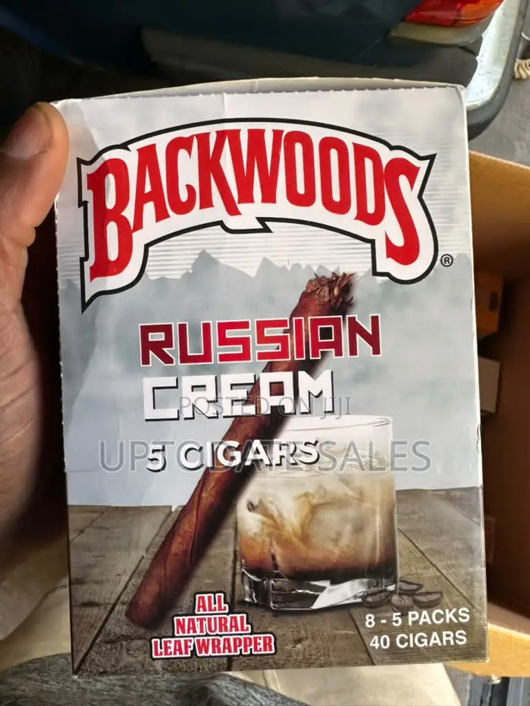 Backwoods Russian Cream Cigar 5 PC's