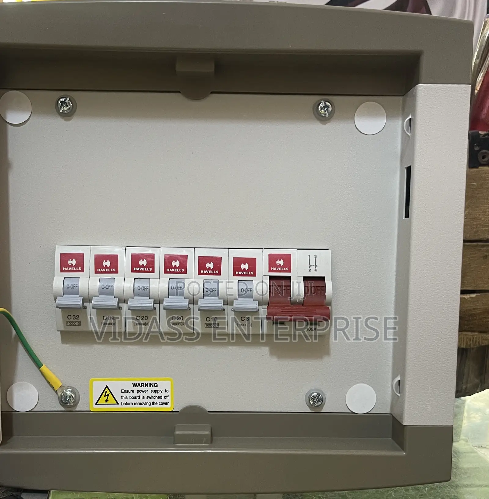 6 Way Main Switch Havell